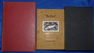 2 x Martin, JW - "The Trent Otter" Barbel 2002, limited leather bound edition of 55 copies, this