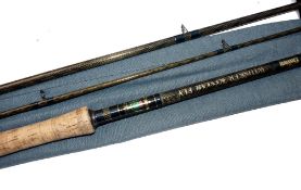 ROD: Daiwa Whisker Kevlar fly rod, 15' 3 piece All Round salmon model, line rate 10/11, Scottish