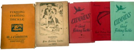 CATALOGUES: (5) Collection of 5 Cummins of Bishop Auckland anglers' guides' incl. 2 x large format