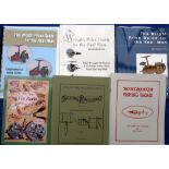 COLLECTORS BOOKS: (6) Three volumes "The Wright Price Guide For The Reel Man" all singed, editions