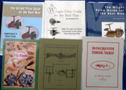 COLLECTORS BOOKS: (6) Three volumes "The Wright Price Guide For The Reel Man" all singed, editions
