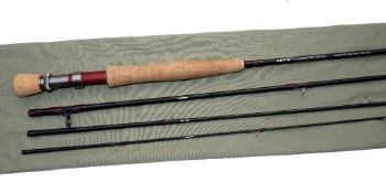 ROD: Orvis Clearwater Classic 9'6" 4 piece graphite travel fly rod, weight 4ozs line rate 7,