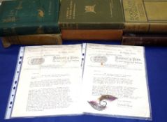 FLY FISHING MEMORABILIA: A collection of books, flies and letters being the property of the late
