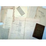 EPHEMERA: Manuscript Fishing Diary 1913-1919 from collection of B.E. Foster Marshall of Taunton