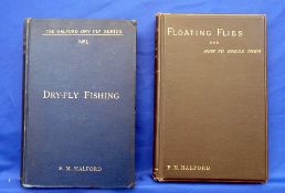 2 x Halford, FM - "Floating Flies And How To Dress Them" 2nd ed 1886, coloured plates of flies