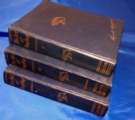3 x Mansfield, K - "The Art Of Angling" volumes, 1, 2 and 3, H/b, blue cloth binding, all good. (3)