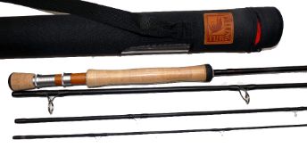 ROD: Fine Fulling Mill World Class Power 9'6" 4 piece graphite travel fly rod, in as new