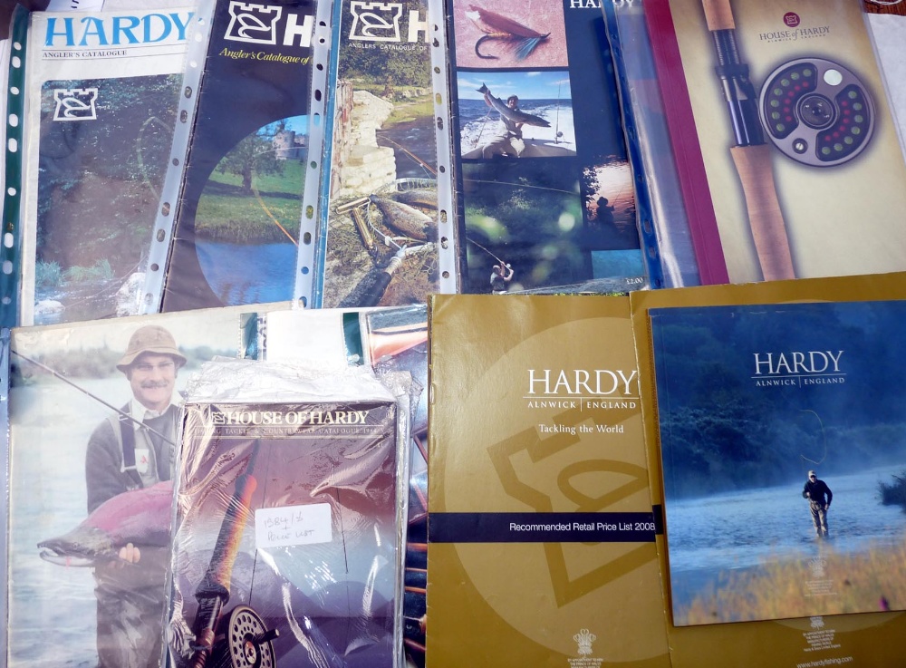 HARDY CATALOGUES: (15) Collection of 15 Hardy Anglers Guides, 1973, 1974, 1975, 1976, 1978, 1981,