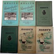 HARDY ANGLERS GUIDES: (6) Collection of 6 Hardy anglers guides incl. 1951(58th edition), 1952(