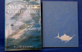 Goadby, P - "Salt Water Game Fishing, Off Shore And On Shore" 1st ed 1991, photos, maps, D/j and