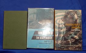 3 x Taylor, F - "Angling In Earnest" 1st ed 1958, D/j, "How To Fish The Upper Great Ouse" 1st ed