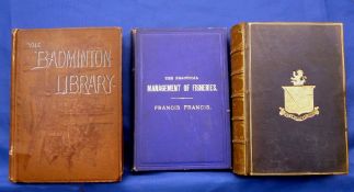 Francis, Francis - "The Practical Management Of Fisheries" 1st ed 1883, H/b, gilt text, clean, light