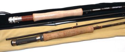 RODS: (2) Masterline Advantage 10' 2 piece graphite trout fly rod, line rate 9/10, woven blank,