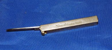 ANGLERS KNIFE: Rare Hardy No 2 Drop Knife 1930-37, few ever seen, made by John Watts of