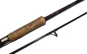 ROD: Diawa Whisker Spinning 9' rod, 2 piece, Scottish Thistle logo, casting weight 10-50grams,