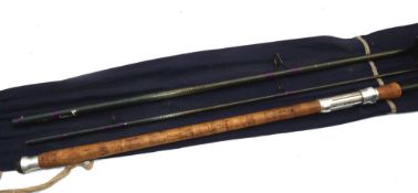 ROD: Hardy Favourite Graphite Specialist rod, 12'6" 2 piece, grey graphite blank, 23" detachable