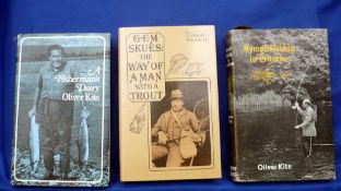 2 x Kite, O - "Nymph Fishing In Practise" 1st ed 1963, H/b, D/j, clipped, "A Fisherman's Diary" 1969