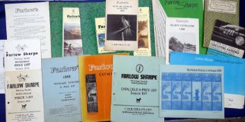 COLLECTOR CATALOGUES: (Qty) Collection of Farlow and Farlow Sharpe catalogues incl. 1960, 1966,