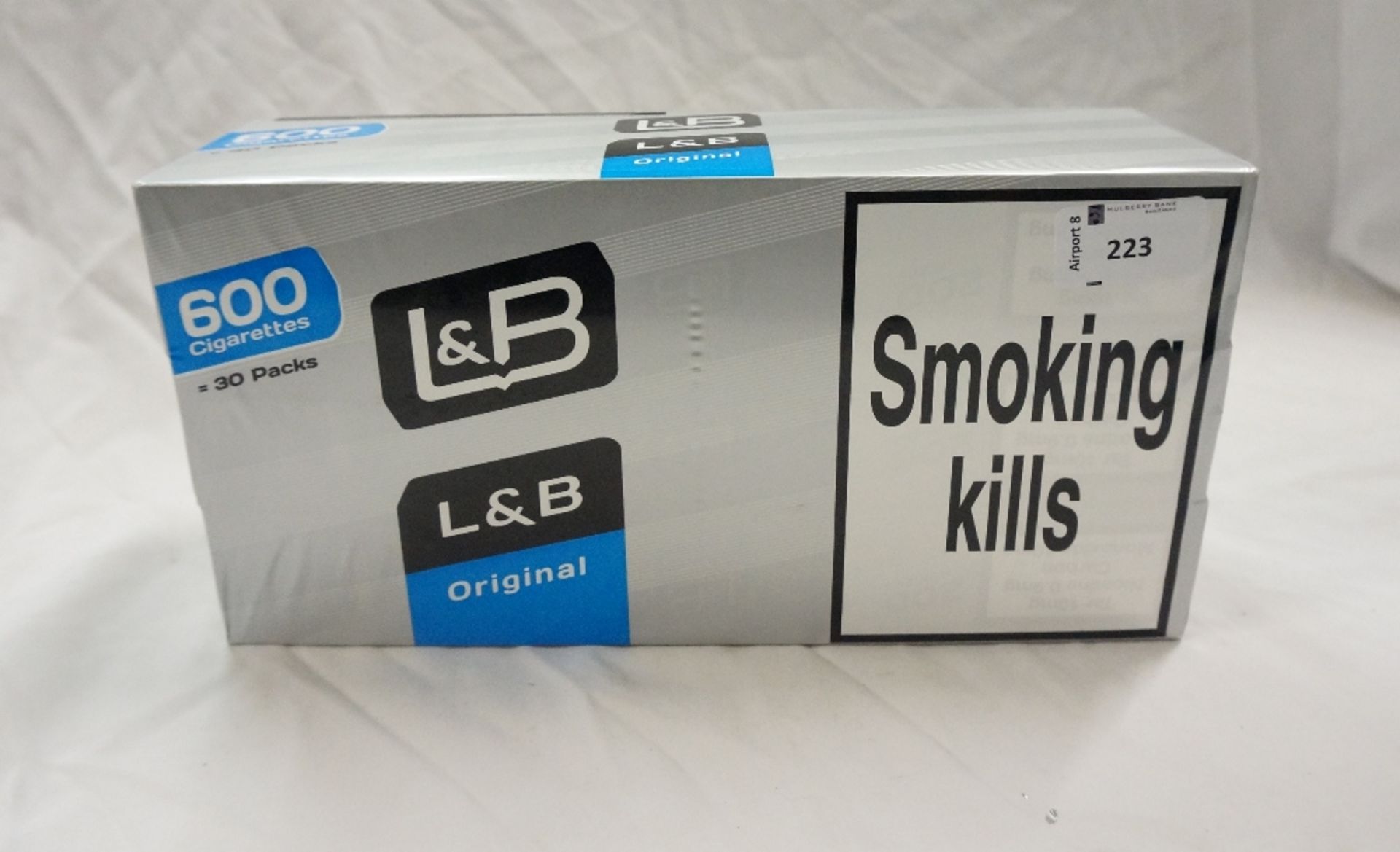 600 LAMBERT & BUTLER ORIGINAL CIGARETTES