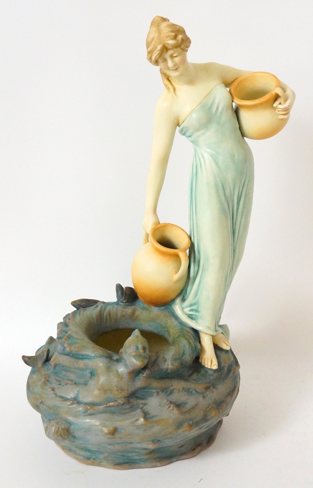 THEODORE SCHOOP ART NOUVEAU FIGURE OF TH