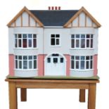 1930's STYLE WOODEN DOLLS HOUSE