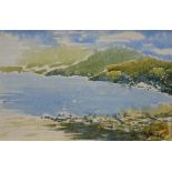 ANTHONY TAYLOR
'Loch Earn, St.Fillans', watercolour, signed and dated '99, 11.5cm x 16.