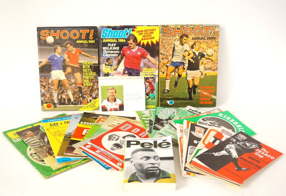 COLLECTION OF FOOTBALL MATCH PROGRAMMES