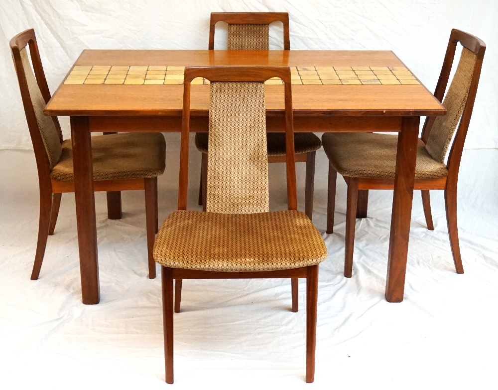 SET OF SIX G PLAN TEAK DINING CHAIRS