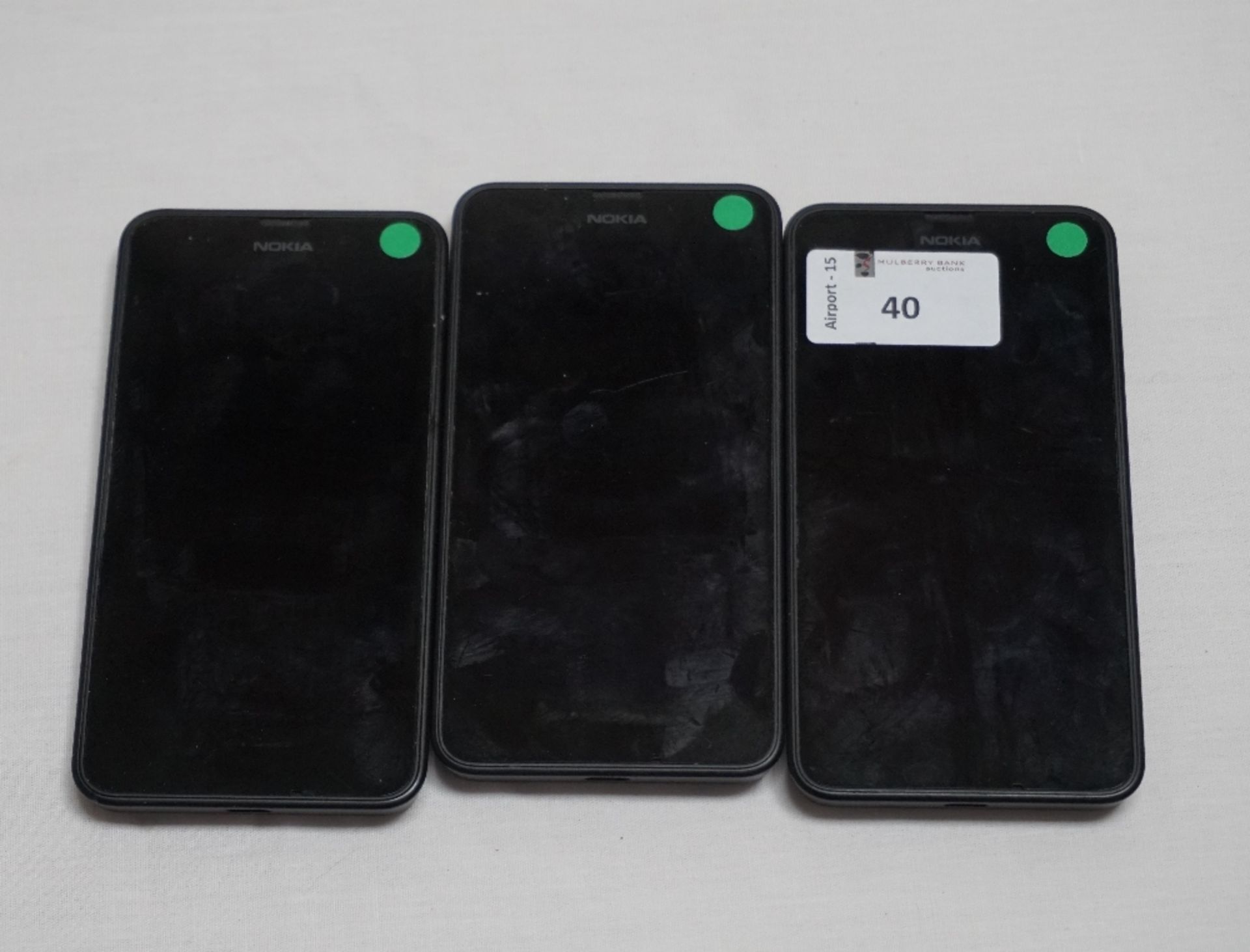 THREE NOKIA LUMIA 635 SMARTPHONES