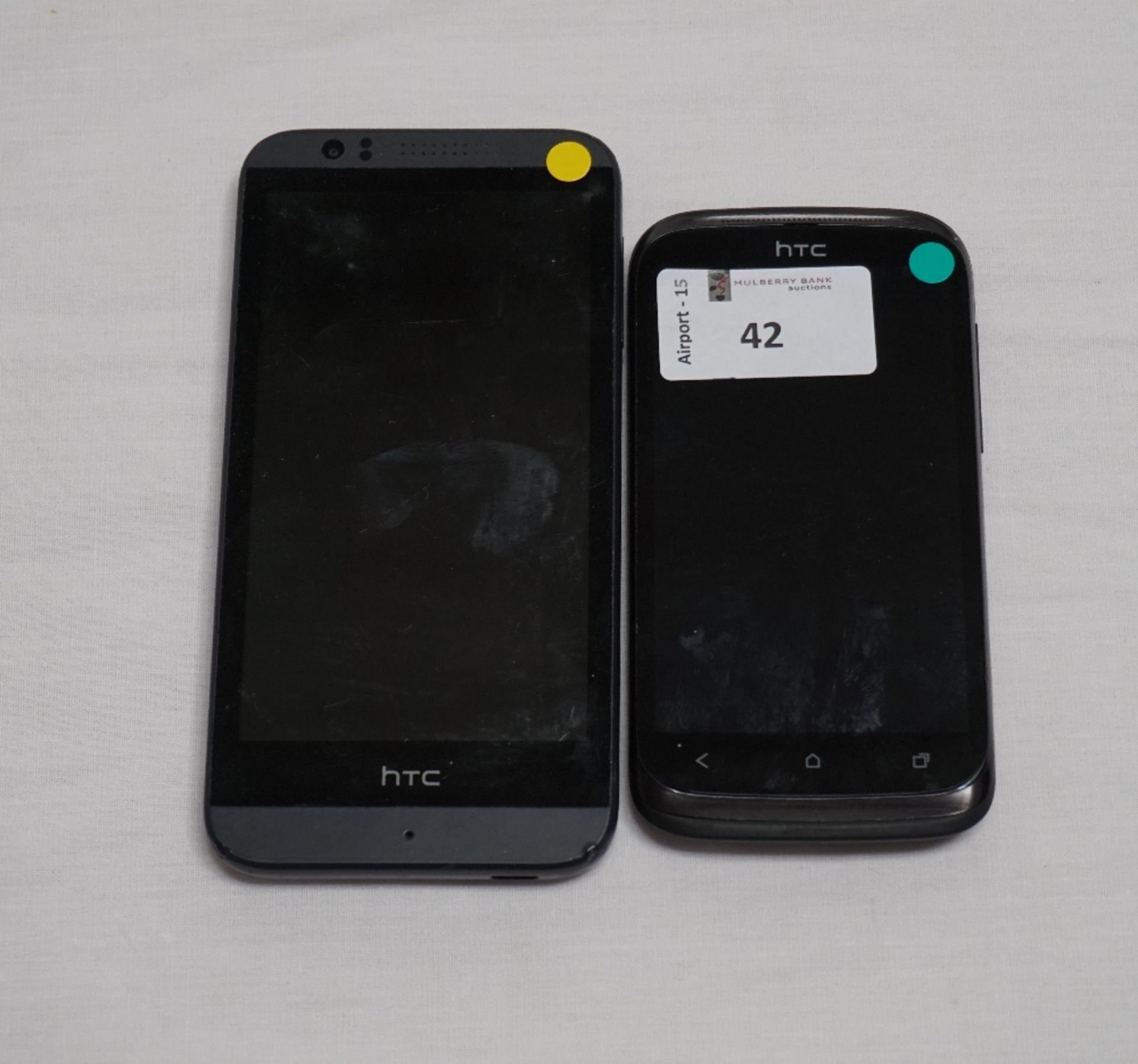 TWO HTC SMARTPHONES
