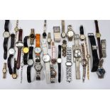 SELECTION OF LADIES AND GENTLEMAN'S WRISTWATCHES all with quartz movements, examples by Seiko,