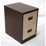 1970's 'STYLE' TWO DRAWER METAL FILING C