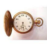 SWISS GOLD PLATED POCKET WATCH