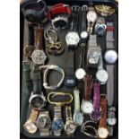 SELECTION OF LADIES AND GENTLEMEN'S WRISTWATCHES including Sekonda, Garmin, Citizen, DKNY, Rotary,