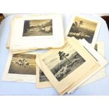 D EDWARD BREWSTER (Scottish, circa 1930's) a collection of photographic prints, portraits,
