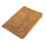 LARGE VINTAGE PYTHON SNAKESKIN WALLET with various compartments,