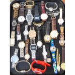 SELECTION OF LADIES AND GENTLEMEN'S WRISTWATCHES including Guess, Timex, Rotary, Casio, Sekonda,