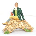 ROYAL DOULTON FIGURINE 'ROBERT BURNS' HN3641, 18cm high,