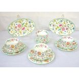 MINTON 'HADDON HALL' TEA SERVICE designed by John Wadsworth,