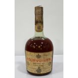 COURVOISIER TROIS ETOILES LUXE COGNAC CA. 1950's A bottling from the early 1950's from Courvoisier.
