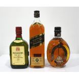 SELECTION OF THREE BLENDED WHISKY A selection of three bottles of Blended Scotch Whisky,