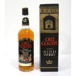 OLD COURT BLENDED SCOTCH WHISKY CIRCA 1970 An extremely well presented bottle of Old Court Blended