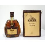 HINE V.S.O.P. COGNAC A bottle of Hine V.S.O.P. Cognac. 1 Litre. 40% abv.