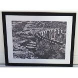 'GLENFINNAN SHADOW' BY SARAH WALKER black and white photographic print,