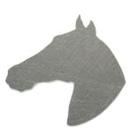 HORSE HEAD SLATE CHEESE BOARD BY SLATED the natural slate board cut into the shape of a horse's