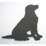 SEATED LABRADOR SLATE CHEESE BOARD BY SLATED the natural slate board cut into the shape of a