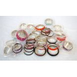 COLLECTION OF COSTUME JEWELLERY BANGLES