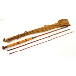 SPLIT BAMBOO SALMON FISHING ROD