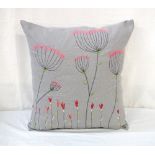 HAND MADE EMBROIDERED CUSHION BY JANICE