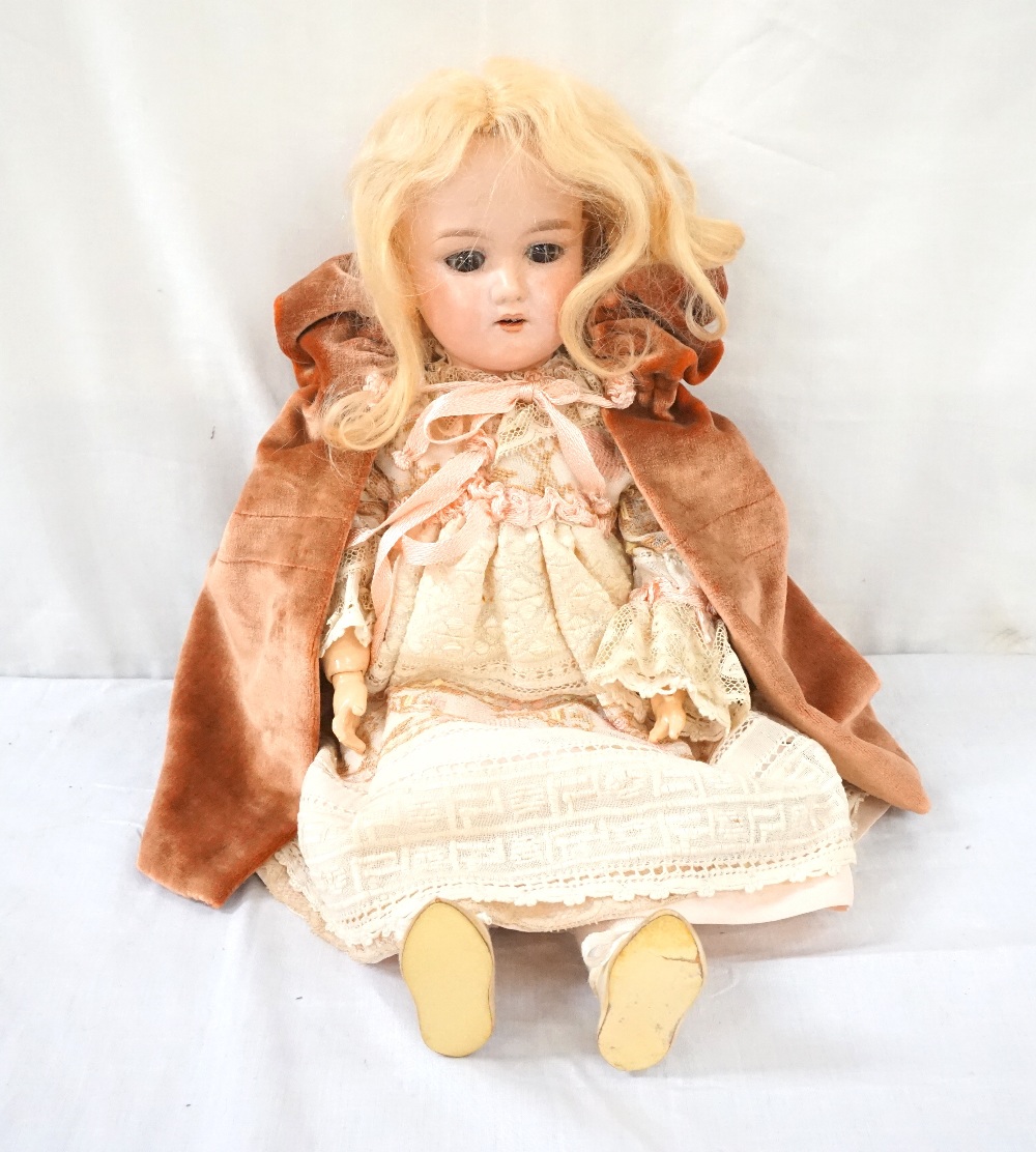 GERMAN BISQUE HEAD DOLL